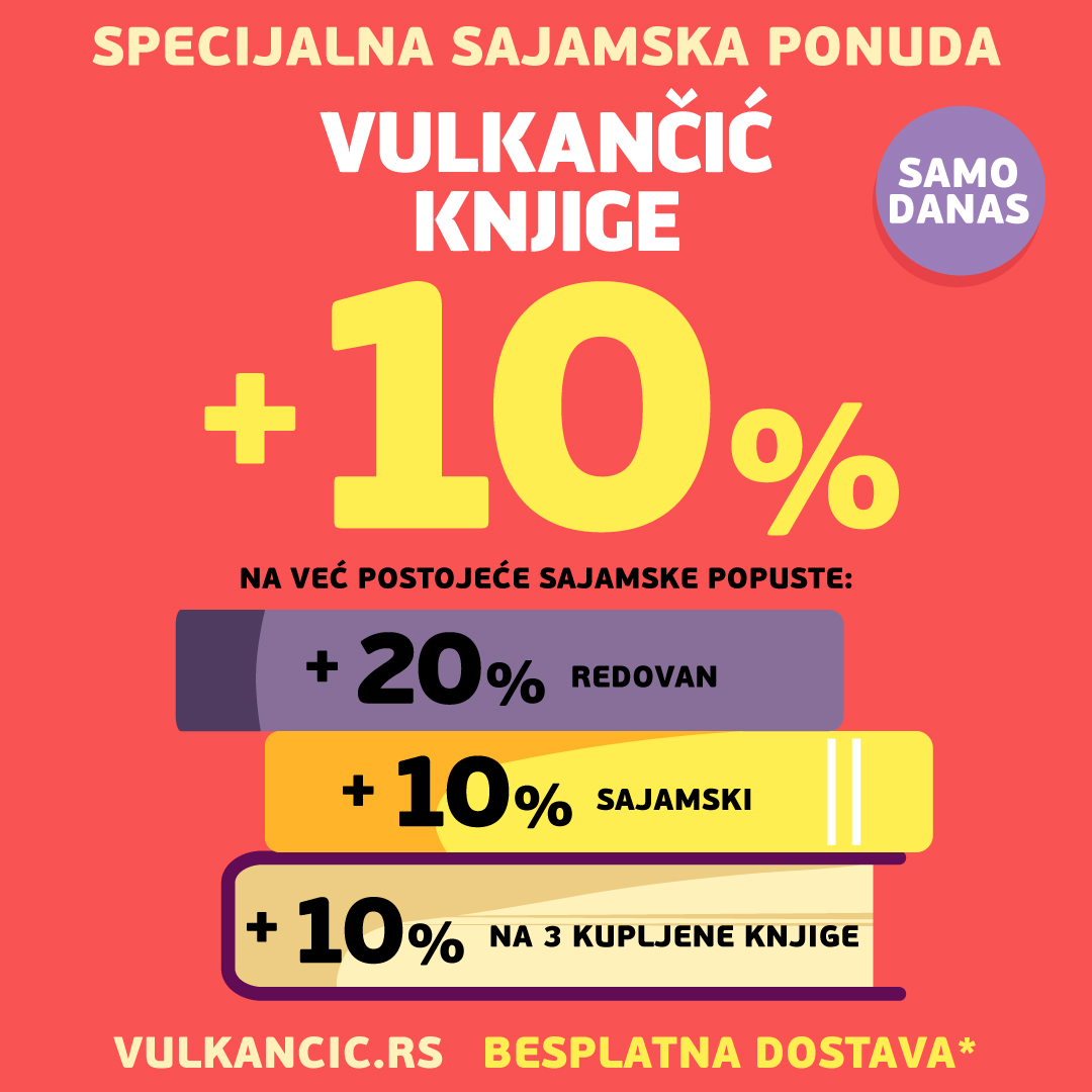 Vulkančić knjige na specijalnoj sajamskoj akciji