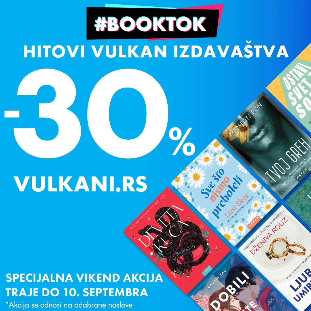 Vulkanovi BookTok hitovi na specijalnoj vikend akciji