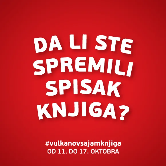 JOŠ DESET DANA DO VULKANOVOG SAJMA KNJIGA