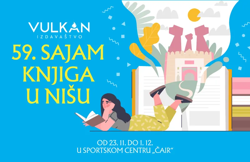 Vulkan izdavaštvo na 59. Sajmu knjiga u Nišu