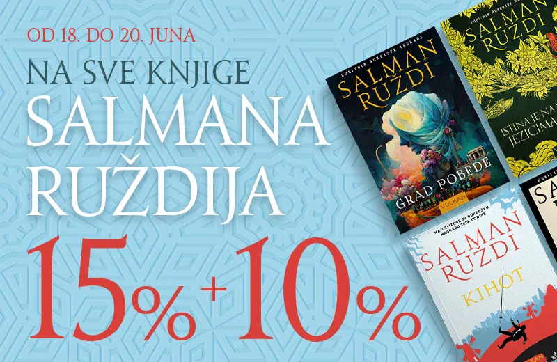 Priče koje prkose vremenu: Trodnevni rođendanski popust na dela Salmana Ruždija