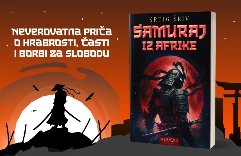 Istinita priča o Jasukeu, prvom crnom samuraju u feudalnom Japanu: „Samuraj iz Afrike“ u prodaji