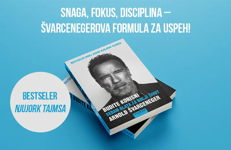 Sedam principa za ostvarenje životnih ciljeva: nova Švarcenegerova knjiga „Budite korisni: Sedam alata za bolji život“ u prodaji