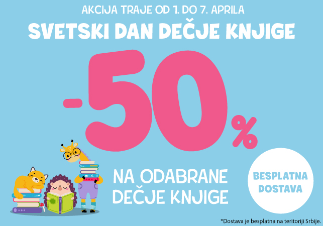 Svetski dan dečje knjige u Vulkančiću – 50% popusta na odabrana izdanja