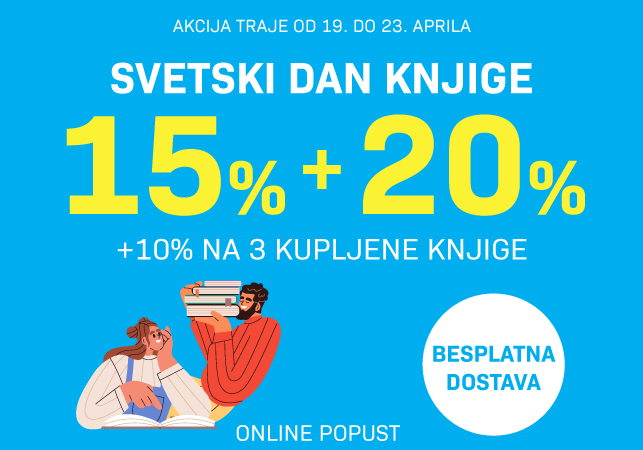 U susret Svetskom danu knjige erupcija online popusta u Vulkanu – 15% + 20% + 10% na sva izdanja!
