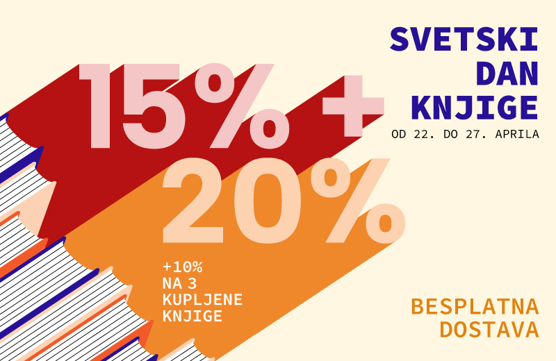 Svetski dan knjige: Velika akcija Vulkan izdavaštva – 15% + 20% + 10% popusta