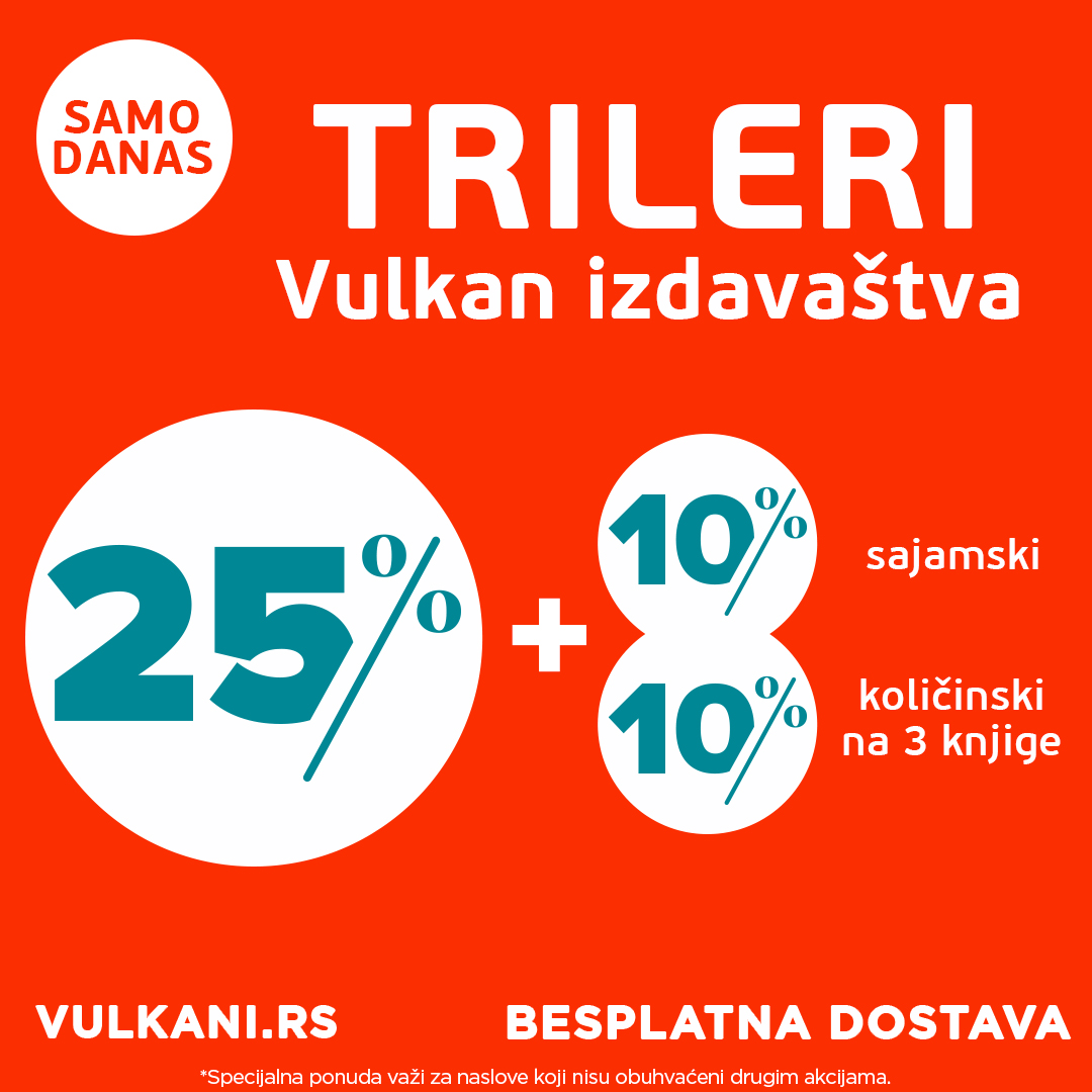 Trileri Vulkan izdavaštva na specijalnoj sajamskoj akciji