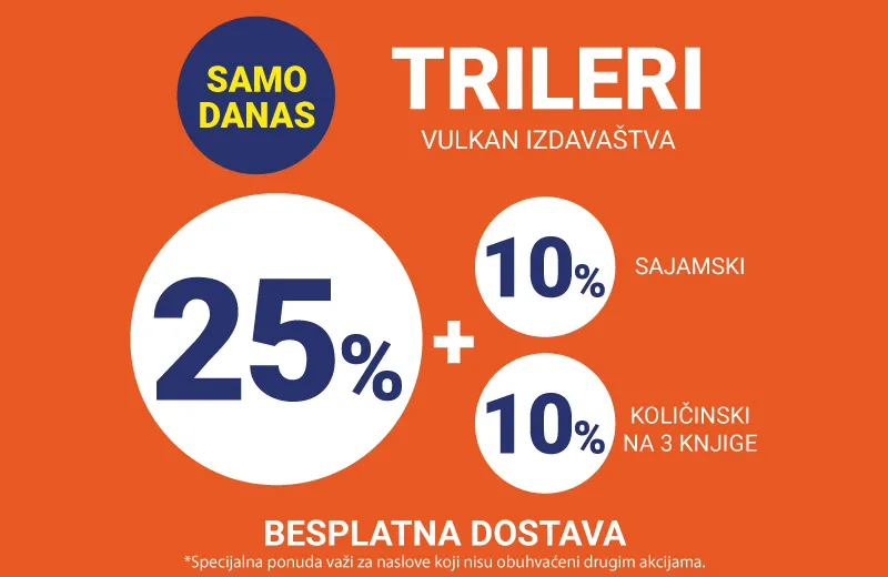 Trileri Vulkan izdavaštva na specijalnoj sajamskoj akciji