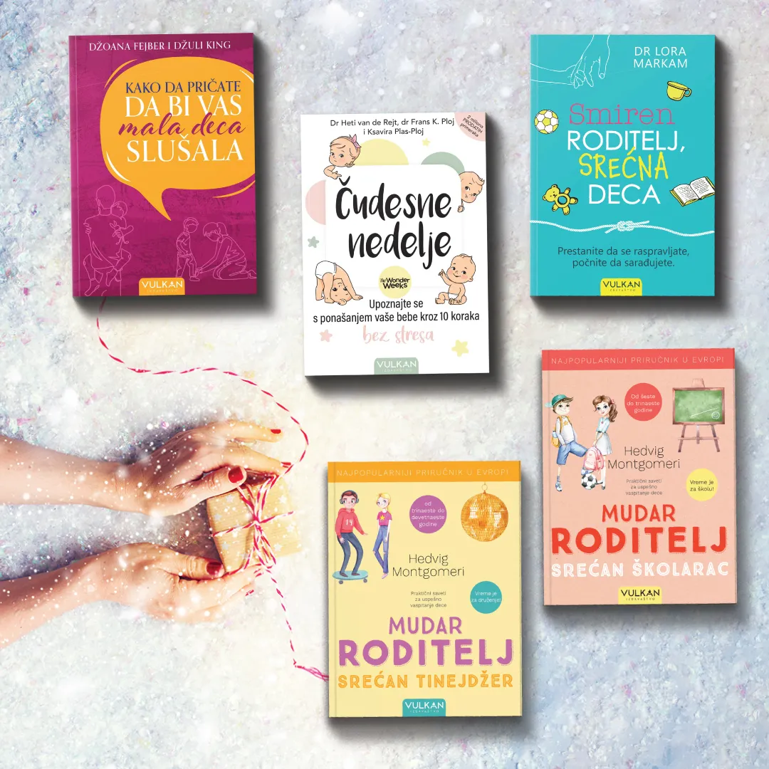 Vulkanovih TOP 5 knjiga o roditeljstvu i vaspitanju