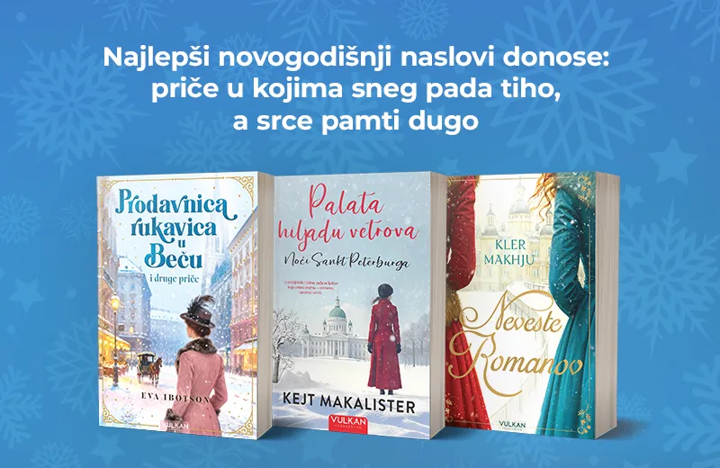 Praznične knjige: Tri nova naslova