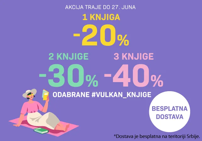 Hitovi Vulkan izdavaštva za uzbudljivo leto – 20%, 30%, 40% popusta