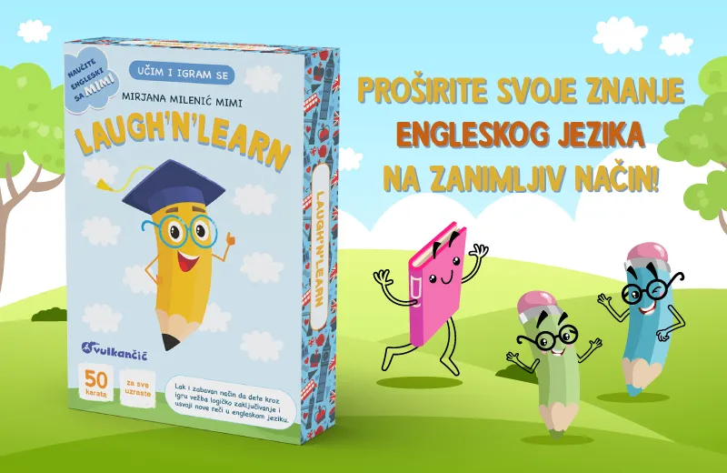 Vicevi na engleskom jeziku: „Laugh ’n’ learn“ edukativne karte Mirjane Milenić u prodaji