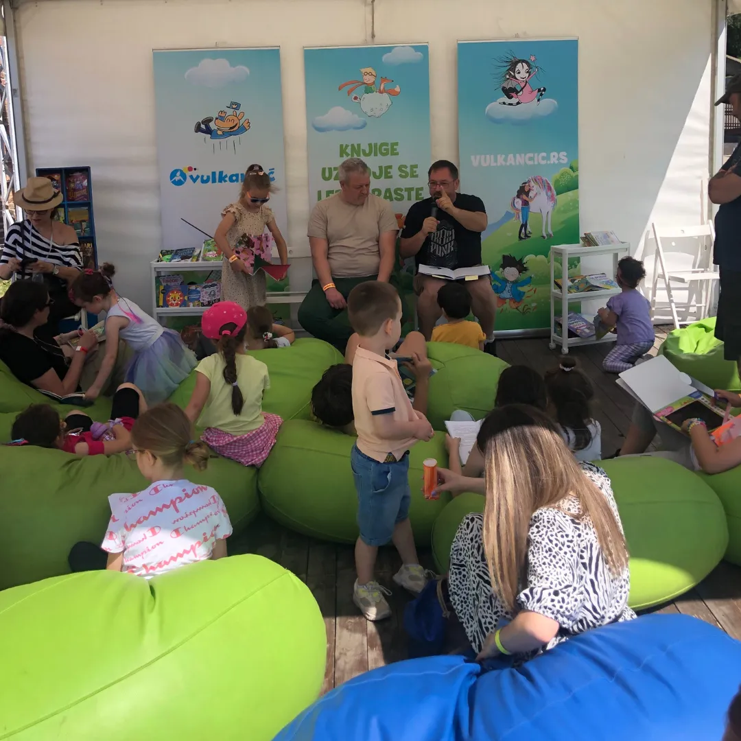 VULKANČIĆ ČITALAČKI KLUB NA HUMANITARNOM FESTIVALU MIRIS BOJA