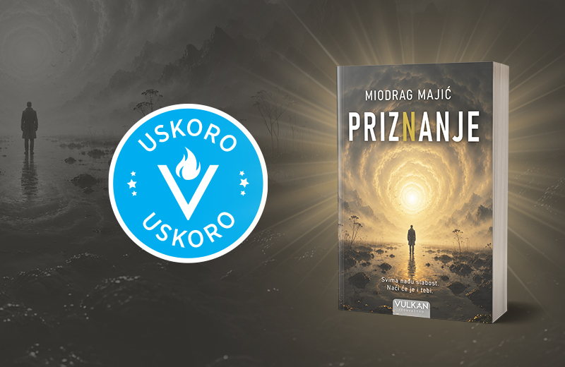 Novi roman Miodraga Majića: Uskoro stiže „Priznanje”!