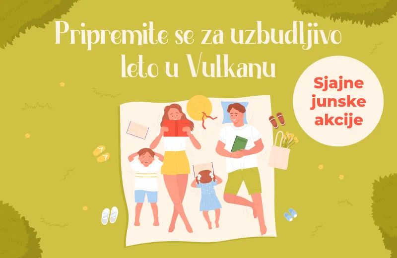 Jun u znaku knjige: „Vulkan izdavaštvo“ priprema za vas mesec pun iznenađenja i popusta!