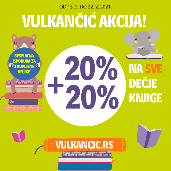 Najlepše knjige za najmlađe čitaoce uz dodatnih 20% popusta