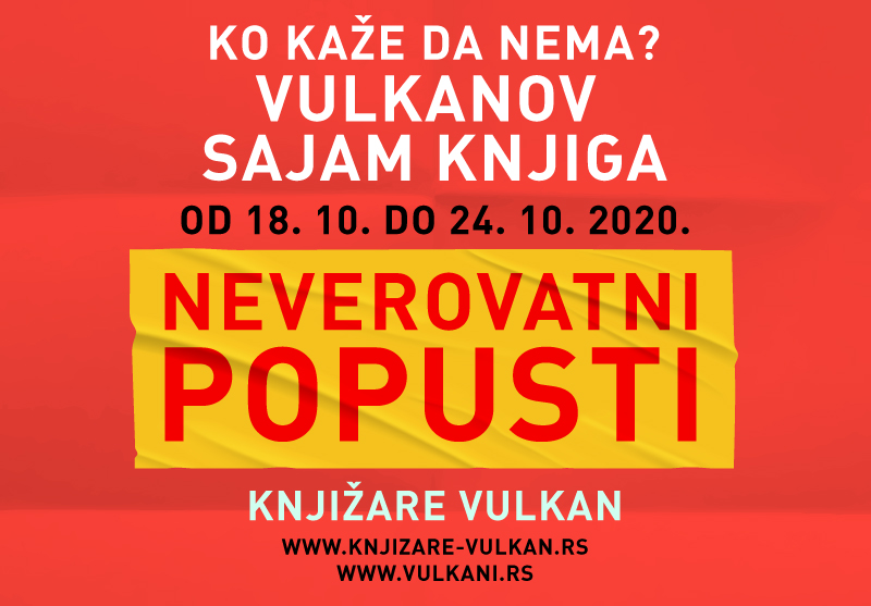 Ko kaže da nema? VULKANOV SAJAM KNJIGA!