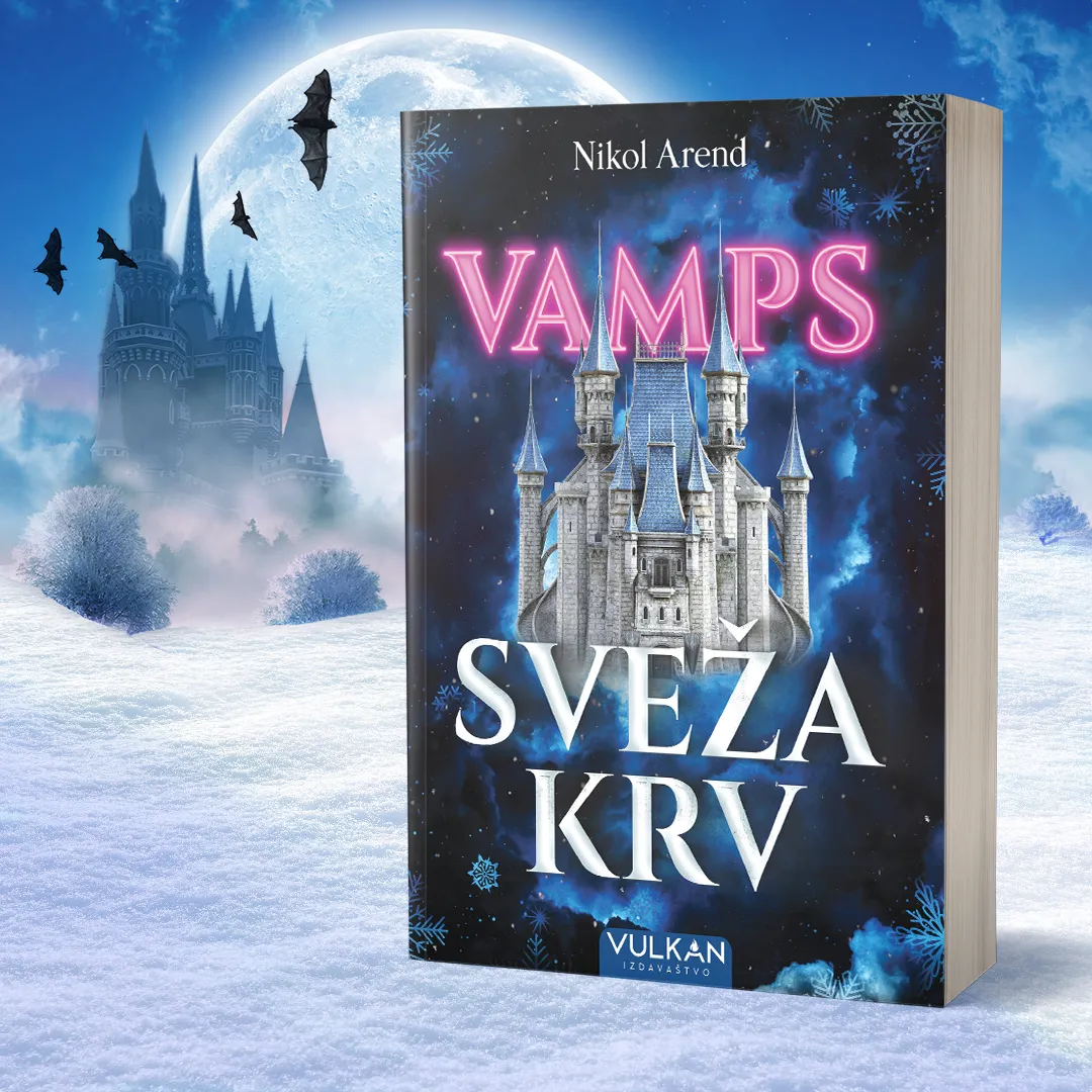 BookTok hit Nikol Arend „VAMPS: Sveža krv“ uskoro u Vulkan izdavaštvu