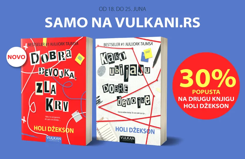 Specijalna akcija povodom objavljivanja BookTok senzacije Holi Džekson  „Dobra devojka, zla krv“
