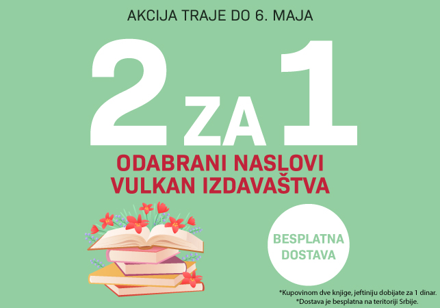 Dve Vulkan knjige po ceni jedne samo na sajtu vulkani.rs