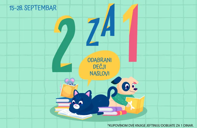 „Vulkančić“ donosi akciju 2 za 1: Knjige koje raduju mališane po duplo boljoj ceni