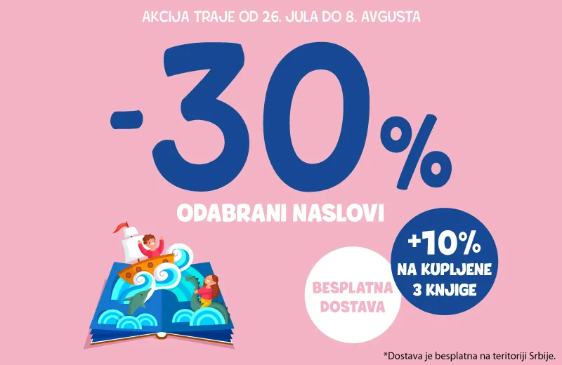 Nova sjajna Vulkančić akcija – 30% + 10% popusta na odabrane knjige