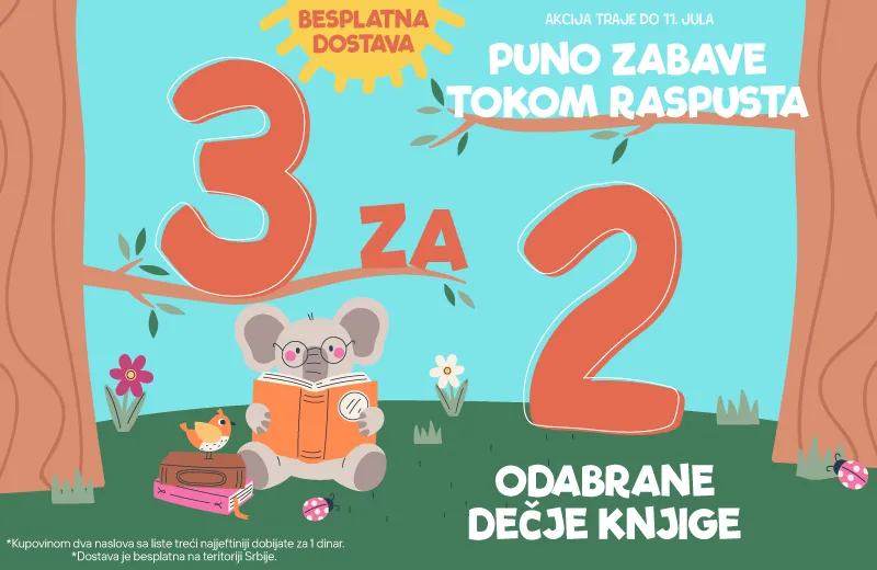 Vulkančić letnja akcija koja se ne propušta: Kupiš 2, čitaš 3 dečje knjige