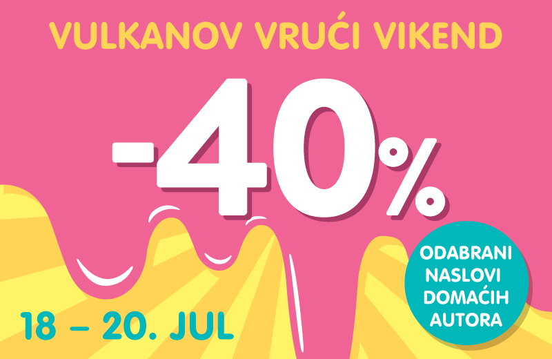 Letnji vikendi su stvoreni za knjige: I ovog puta Vulkan ih obezbeđuje uz popust od 40%