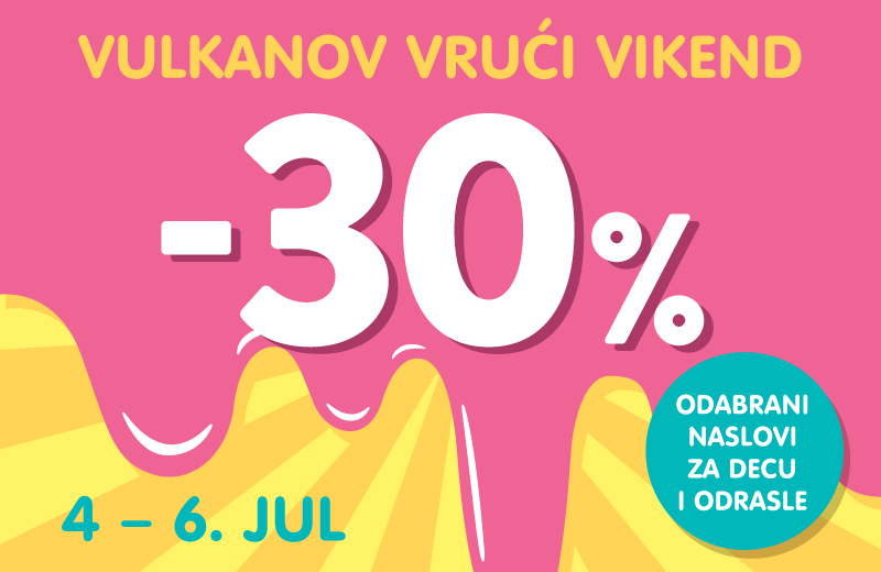 Vrelo leto uz „Vulkanove vruće vikende“: Rashladite se uz omiljene knjige