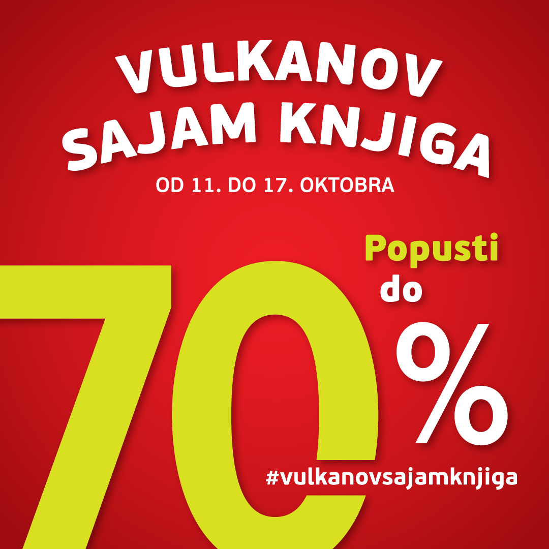 Vulkanov sajam knjiga od 11. do 17. oktobra širom Srbije!