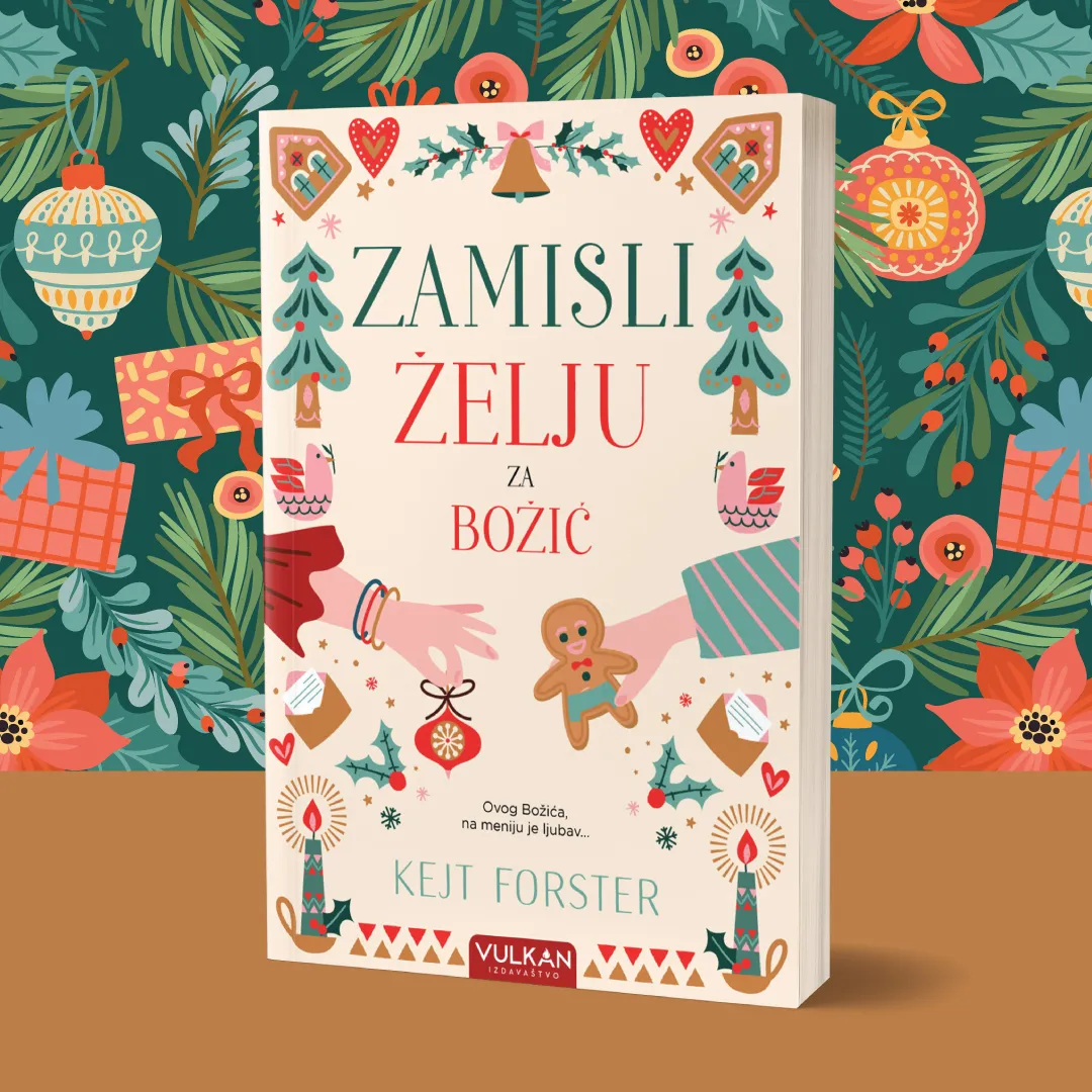 Knjiga za praznične dane „Zamisli želju za Božić“ Kejt Forster u prodaji