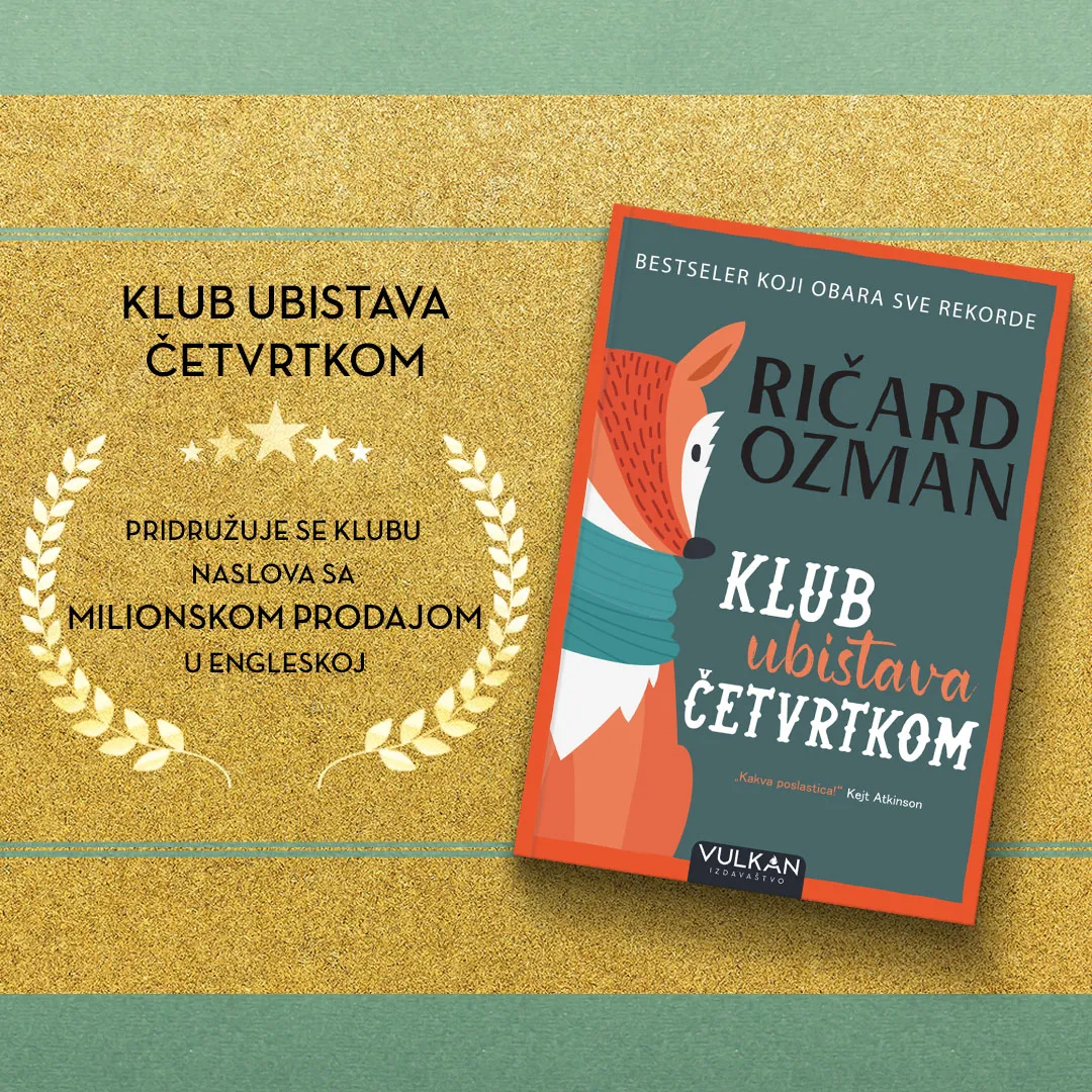 Roman Ričarda Ozmana „Klub ubistava četvrtkom“ prodat u više od milion primeraka!