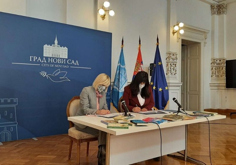 Vulkan izdavaštvo doniralo je 10 000 knjiga za 38 osnovnih škola na teritoriji Grada Novog Sada