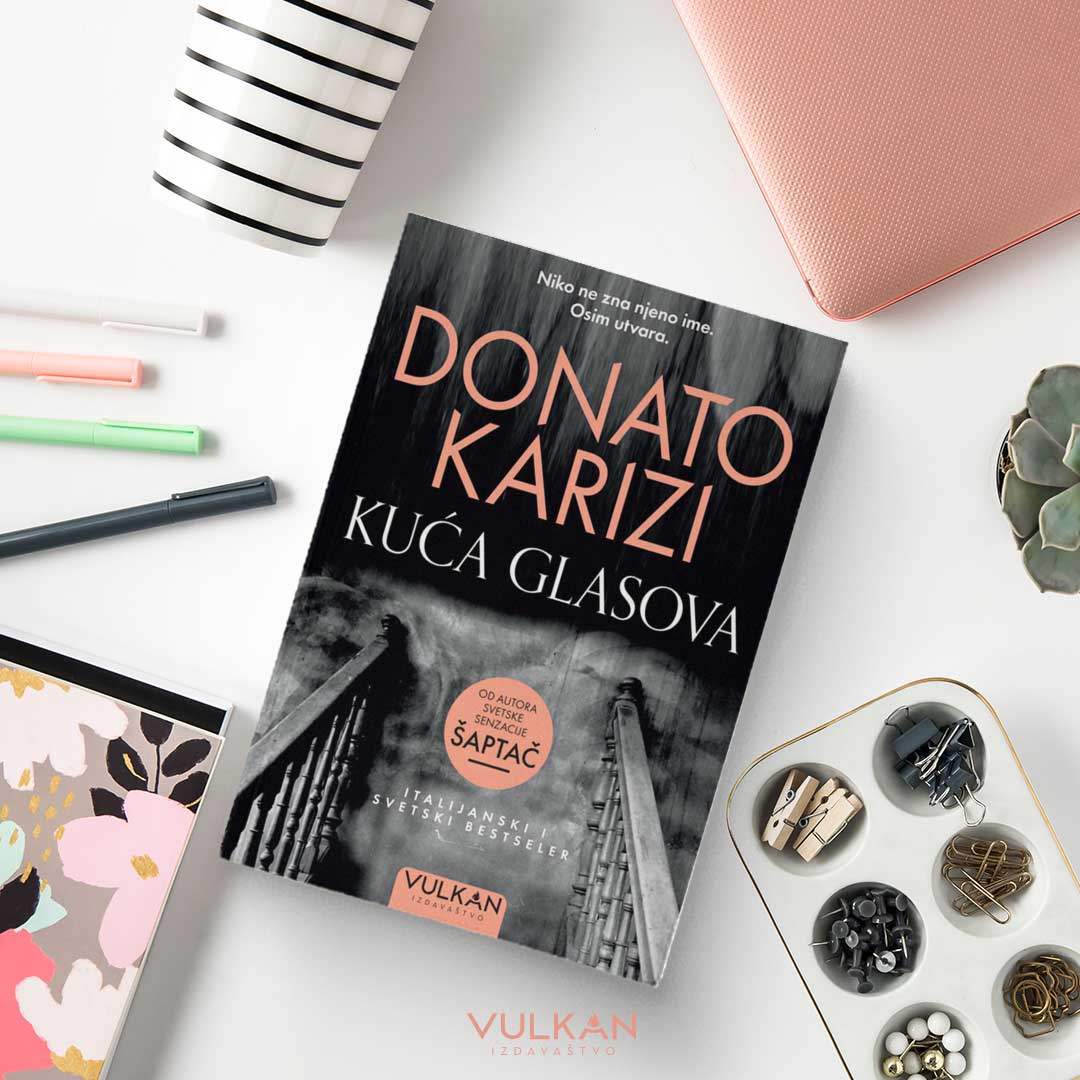Kuća glasova, novi roman majstora trilera, uskoro u prodaji