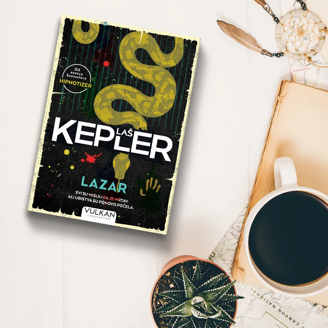 Nova knjiga Laša Keplera „Lazar