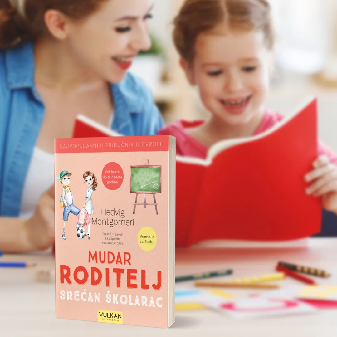 Knjiga kao priručnik „Mudar roditelj – srećan školarac“ u prodaji