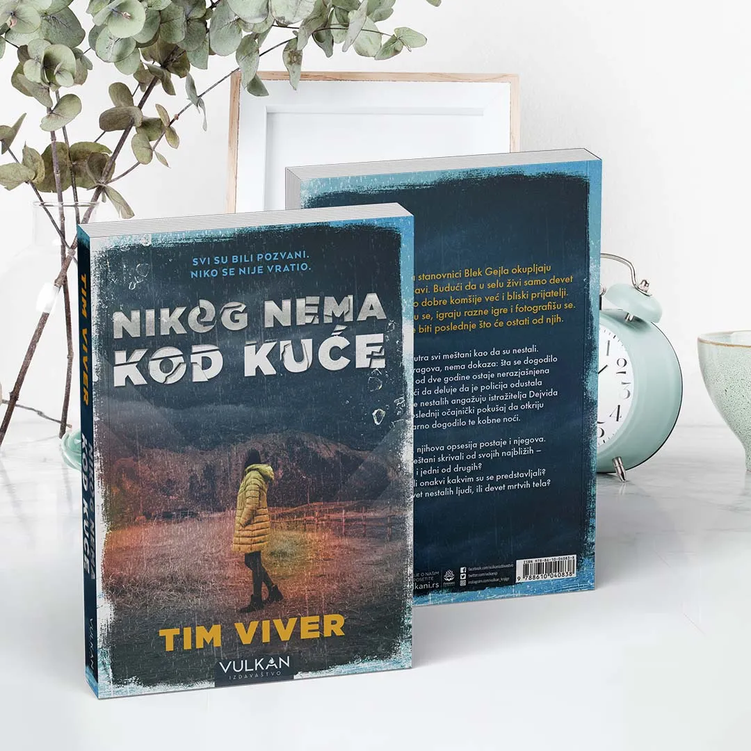 Novi triler „Nikog nema kod kuće“ autora Tima Vivera u prodaji