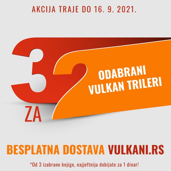 Platiš 2, čitaš 3 trilera Vulkan izdavaštva!