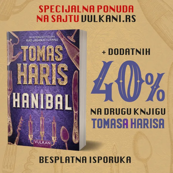 SPECIJALNA PONUDA UZ KUPOVINU NOVE KNJIGE TOMASA HARISA