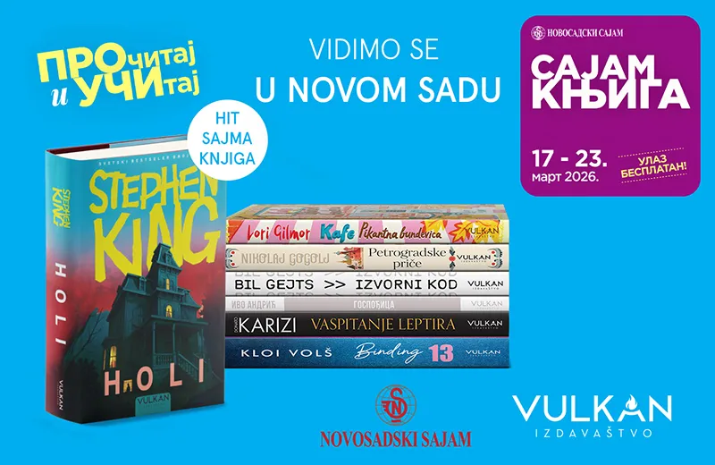 Vulkan izdavaštvo na Sajmu knjiga u Novom Sadu: Noviteti, susreti sa autorima i posebni sajamski popusti
