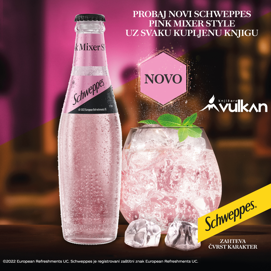 U susret Sajmu knjiga – Vulkan i Schweppes poklon-akcija!