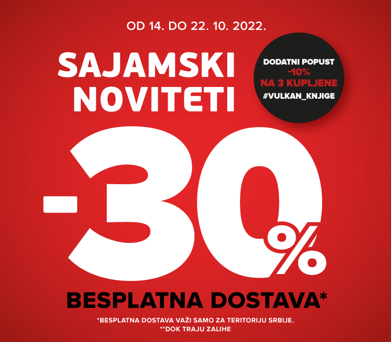 SAJAMSKI NOVITETI VULKAN IZDAVAŠTVA NA POPUSTU OD -30%