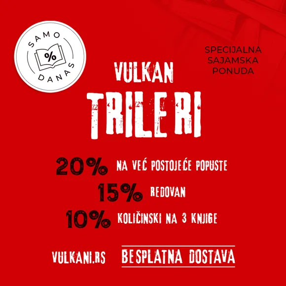 Trileri Vulkan izdavaštva na specijalnoj sajamskoj akciji
