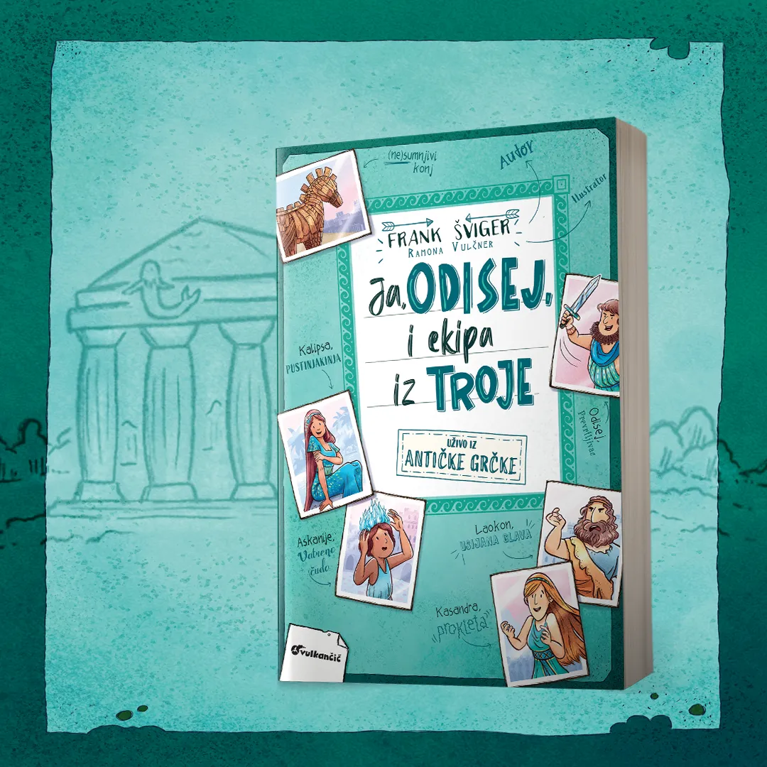 Priče o Trojanskom ratu iz prve ruke: „Ja, Odisej, i ekipa iz Troje“ u prodaji
