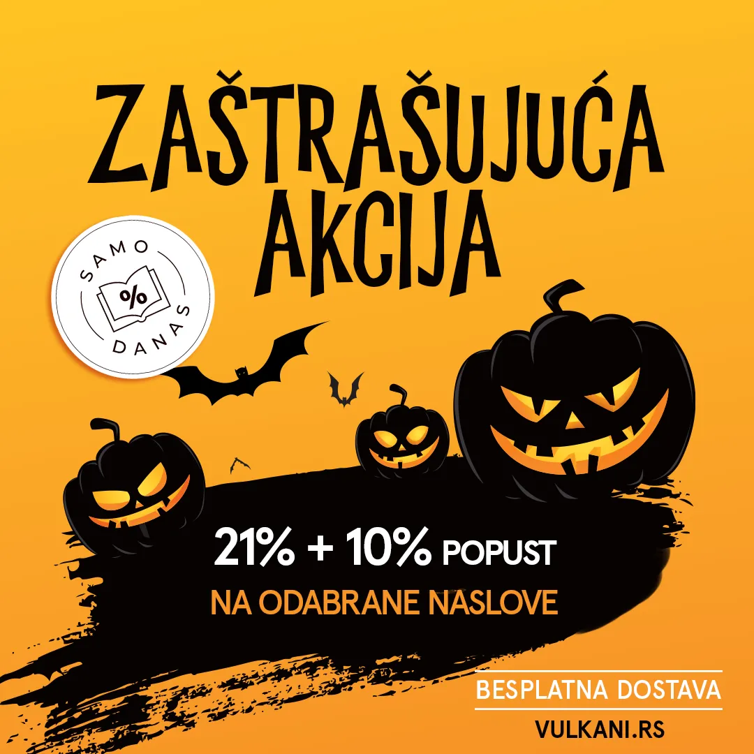 Samo danas - zastrašujući popusti na odabrane Vulkan knjige