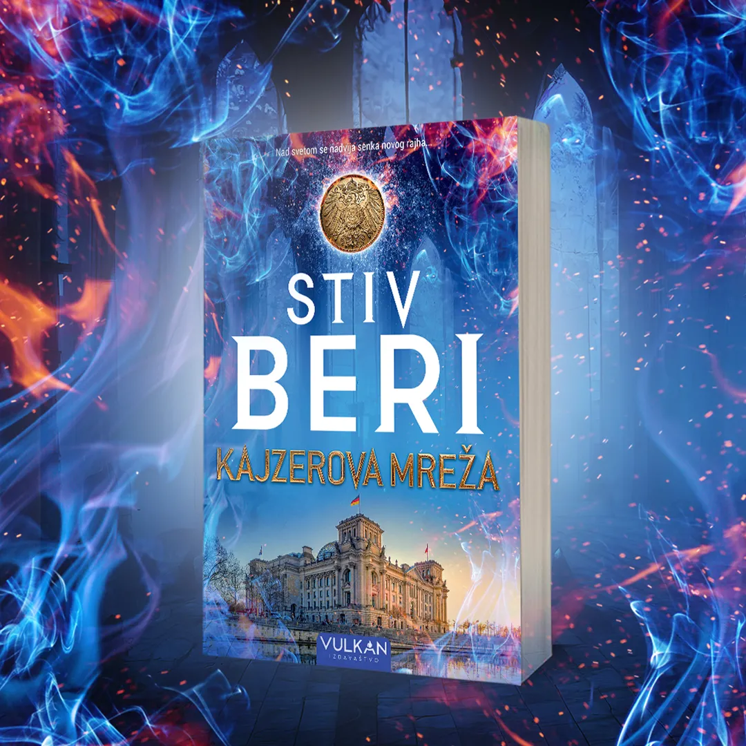 Novi istorijski triler Stiva Berija „Kajzerova mreža“ u prodaji