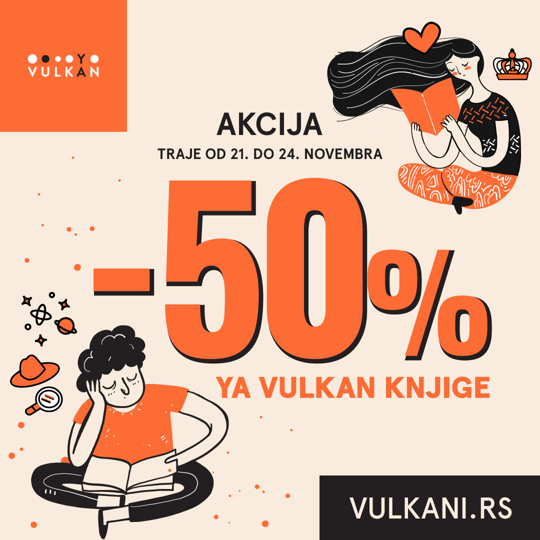YA Vulkan knjige na popustu od 50%