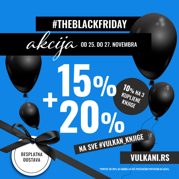 Black Friday akcija na sajtu Vulkan izdavaštva