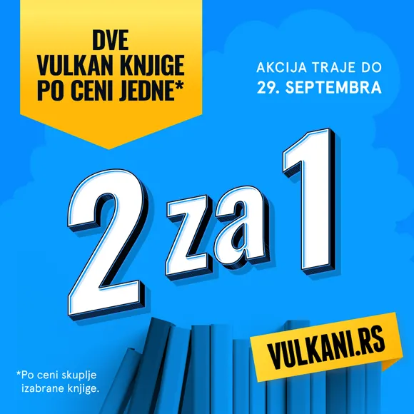 Nova akcija - dve Vulkan knjige po ceni jedne!