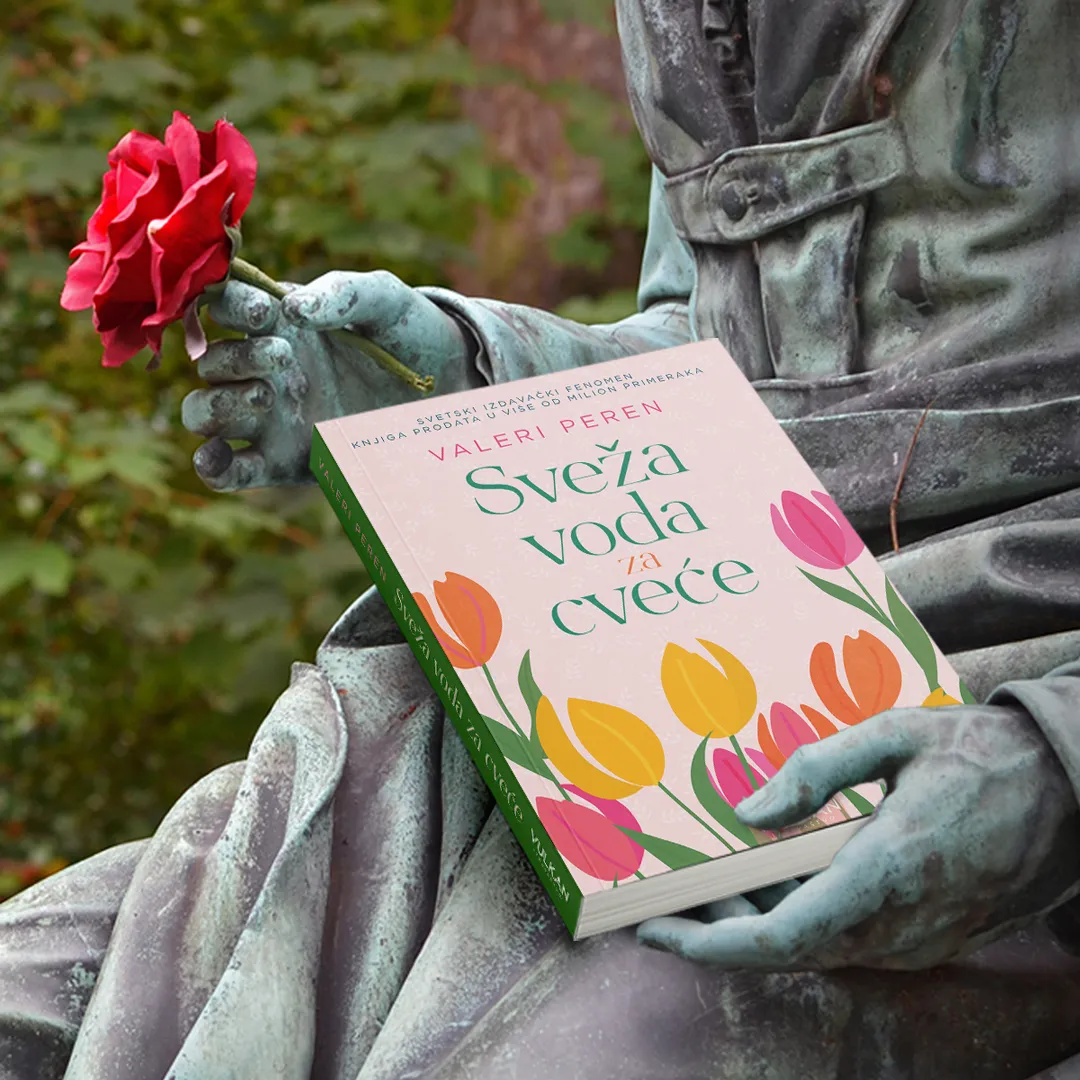 Svetski izdavački fenomen „Sveža voda za cveće“ u prodaji